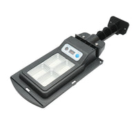 Lampada solare LED illuminazione stradale 6500K con pannello solare 3W, batteria 18000mAh, montaggio su palo IP67