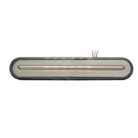 Lampada stop posteriore LED, 12-24V, 235x43x20 mm, segnalazione dinamica, Breckner Germany