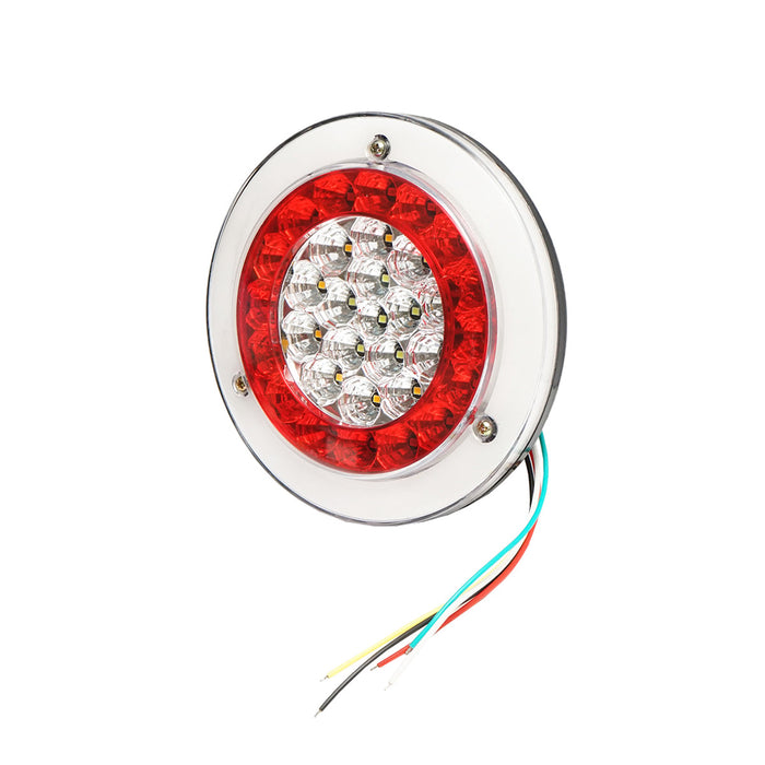 Lampada stop posteriore rotonda con 56 LED, 24V, 150x35 mm, Breckner Germany