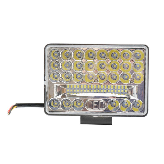 Lampada/proiettore 144W, 2 fasi, con 48 LED SMD SPOT&FLOOD, 12V/24V, Breckner Germany.