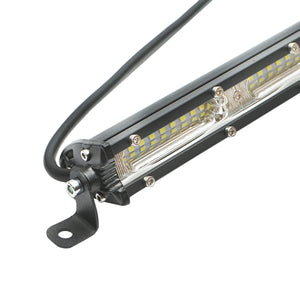 Lampada/proiettore 324W tipo barra con 12 zone, 108 LED SMD, 10-30V, 6000K, 1080x45x75 mm, Breckner Germany
