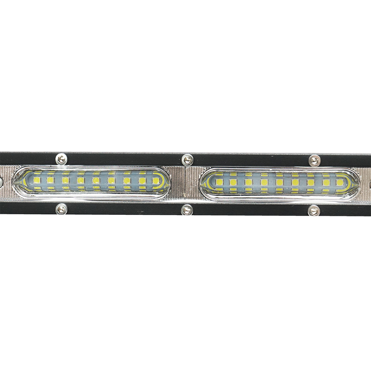 Lampada/proiettore 324W tipo barra con 12 zone, 108 LED SMD, 10-30V, 6000K, 1080x45x75 mm, Breckner Germany