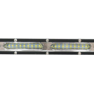 Lampada/proiettore 324W tipo barra con 12 zone, 108 LED SMD, 10-30V, 6000K, 1080x45x75 mm, Breckner Germany