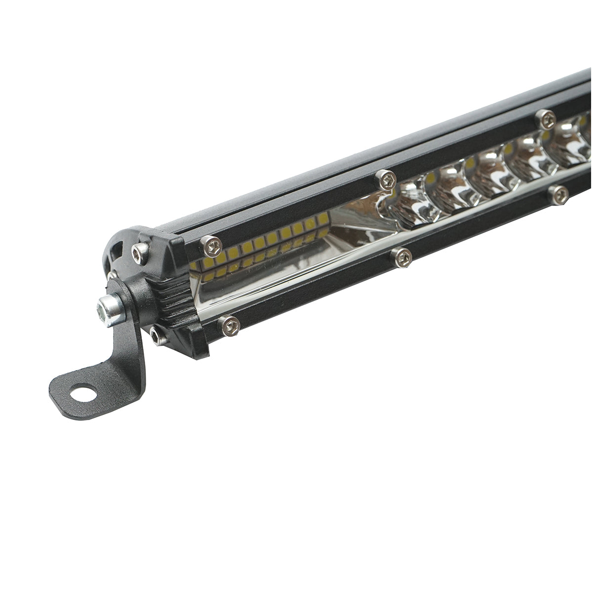 Lampada/proiettore LED tipo barra con 105 LED, 10-30V, 306W, 6000K, 790x33x50 mm, Breckner Germany