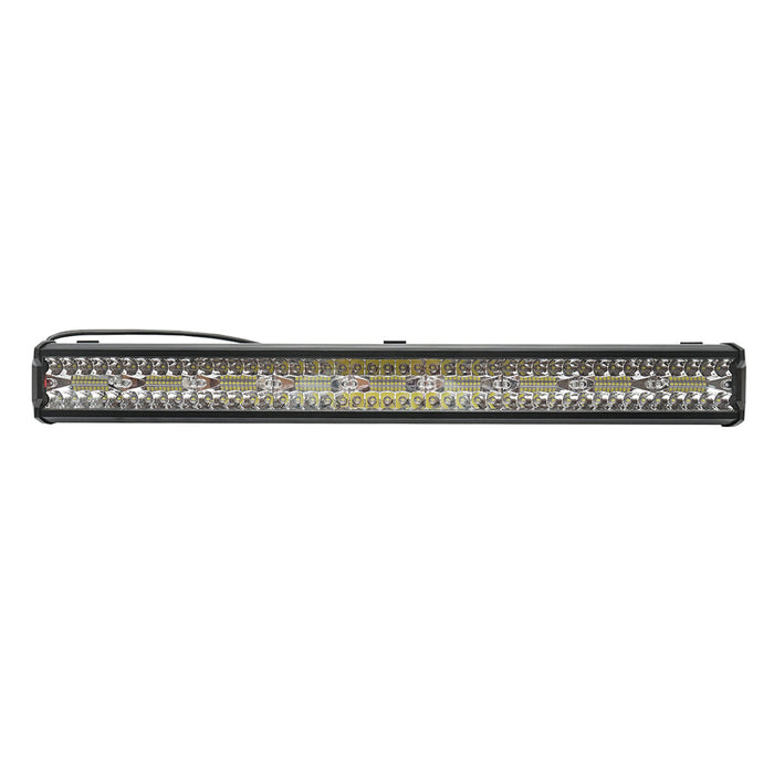Lampada/proiettore LED tipo barra curva, 540W, 10-30V, 180 LED SMD, 6000K, 670x78x65 mm, Breckner Germany.