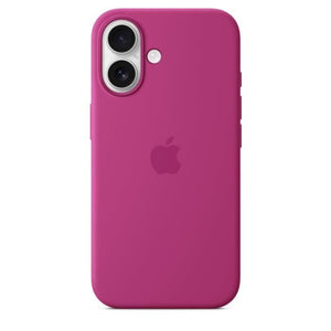 APPLE iPhone 16 - Custodia in silicone con MagSafe - Fucsia