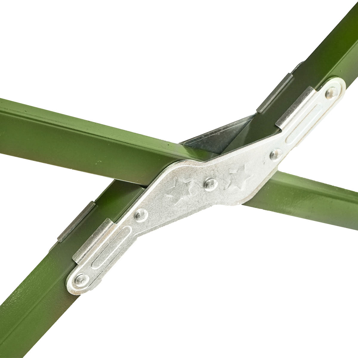 Lettino da campeggio pieghevole, verde oliva 190x66x42 cm Breckner Germany