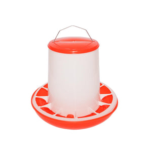 Mangiatoia per pollame 10kg, Distributore automatico di cibo per pollame Breckner Germany