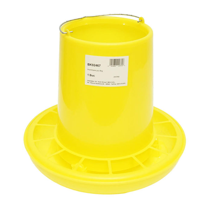 Mangiatoia Pollame Galline distributore Automatico di mangime per pollame 8 KG Breckner Germany