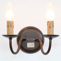 APPLIQUE ASSISI A 2 LUCE LAMPADE LAMPIONI LANTERNE APPLIQUE