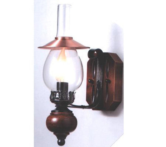 APPLIQUE CAPPA RAME LAMPADE LAMPIONE LANTERNA PLAFONIERA