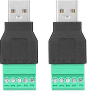 Adattatore di connessione USB - 5 Pin - Connettore maschile - Alta qualità - Adatto per uso domestico e industriale