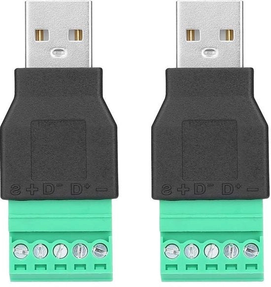 Adattatore di connessione USB - 5 Pin - Connettore maschile - Alta qualità - Adatto per uso domestico e industriale