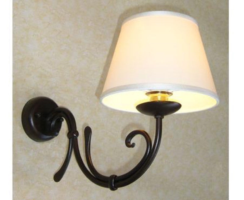 APPLIQUE LANTERNA LOIRA 1 LUCE D.18 IN FERRO BATTUTO LAMPADE LAMPIONE LANTERNE