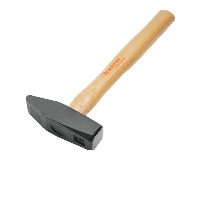 Martello 1000g. acciaio, Manico in Legno 360mm, Martello da fabbro/meccanico/falegname Breckner Germany