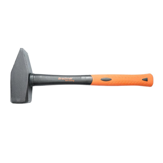 Martello 2000g. Manico 400mm in Fibra di Vetro antiscivolo, in acciaio, Breckner Germany