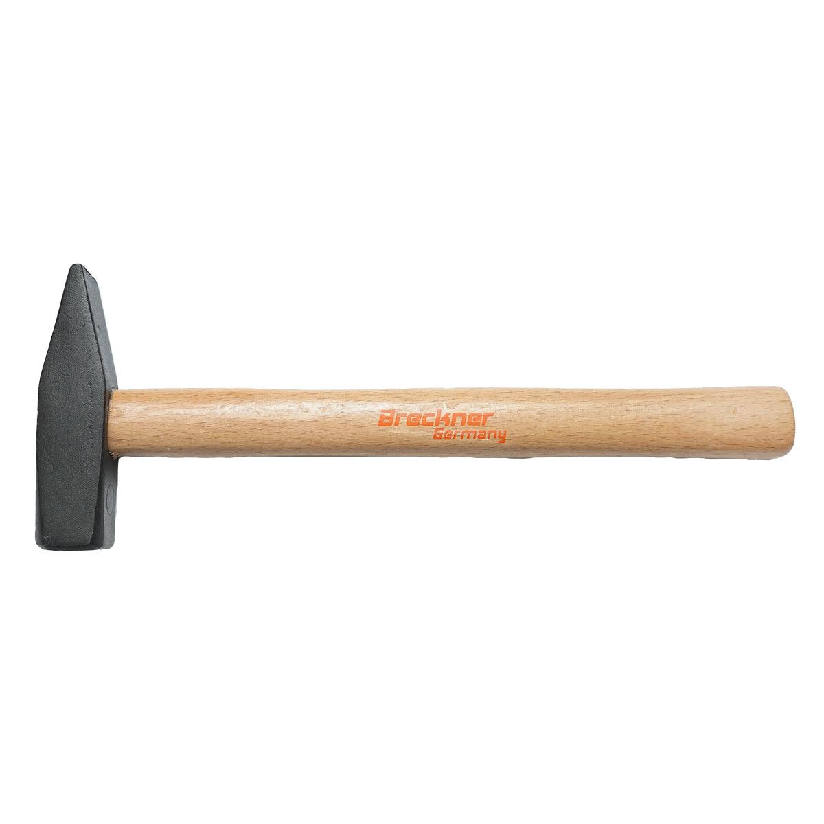 Martello 600g. acciaio, Manico in Legno 320mm, Martello da fabbro/meccanico/falegname Breckner Germany