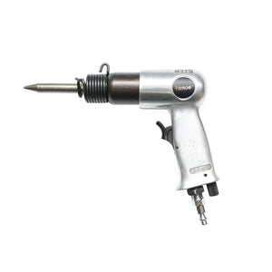 Martello pneumatico a percussione da 6,3 bar con 3 tipi di attacchi rapidi e 4 scalpelli Hoteche