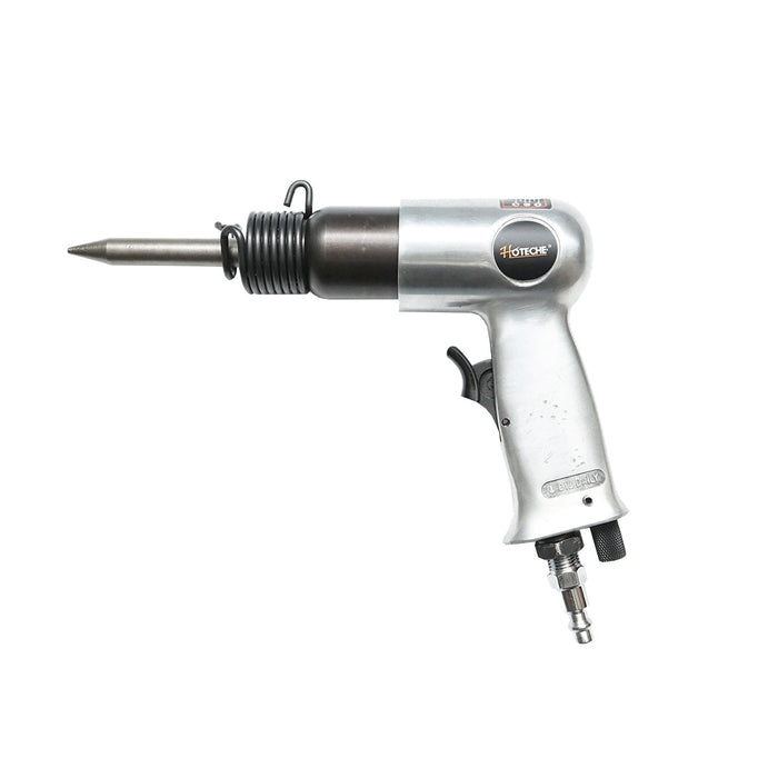 Martello pneumatico a percussione da 6,3 bar con 3 tipi di attacchi rapidi e 4 scalpelli Hoteche