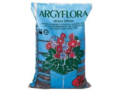 ARGILLA ESPANSA 10 LT PER PIANTE DRENAGGIO ACQUA GIARDINAGGIO ISOLAMENTO