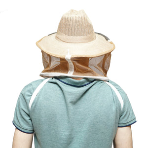 Maschera per apicoltura con busto di protezione per api