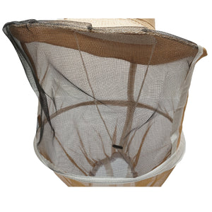 Maschera per apicoltura con busto di protezione per api