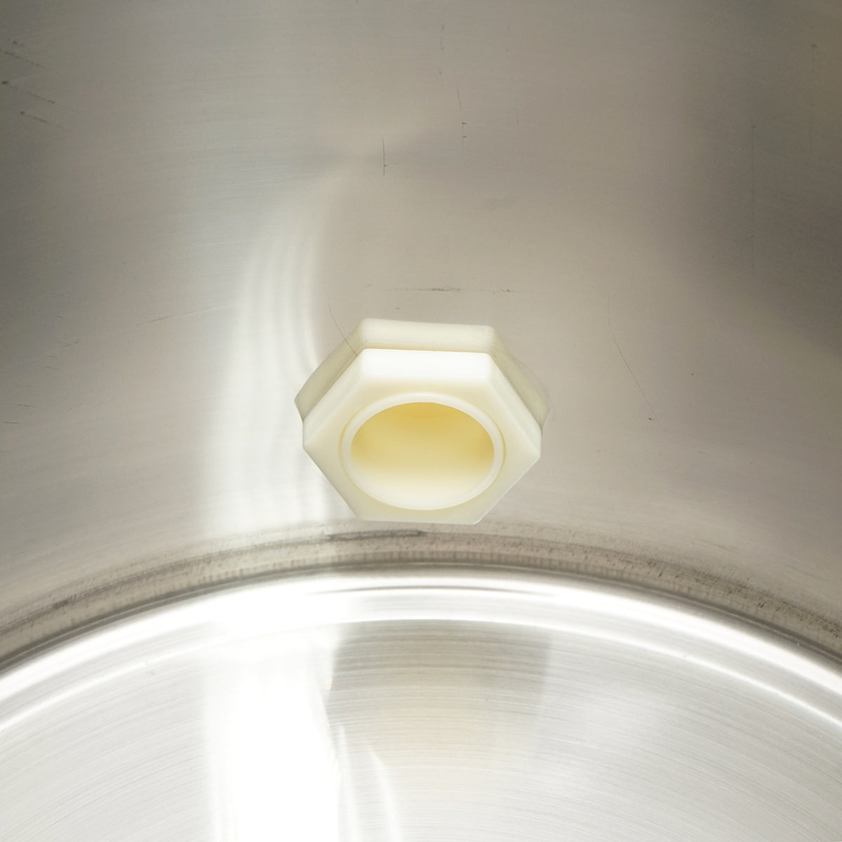 Maturatore in acciaio inox con coperchio per miele, capacità 50 kg