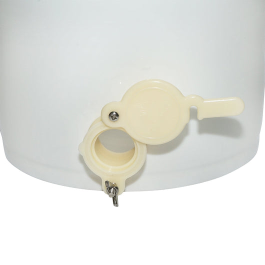 Maturatore per miele da 20 litri in plastica con rubinetto