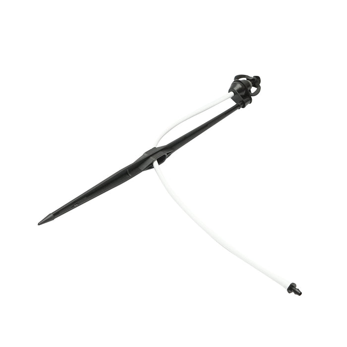 Microaspersore rotativo PC con asta da 40cm, portata 55l/h per sistemi di irrigazione