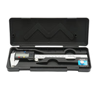 Misuratore di profondità digitale professionale per esterni e interni con asta di profondità, pollici-mm 0-150 mm