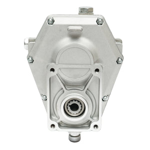 Moltiplicatore di giri in alluminio KM6001 maschio profilo albero standard trattori Z=6 1 3/8 DIN 9611