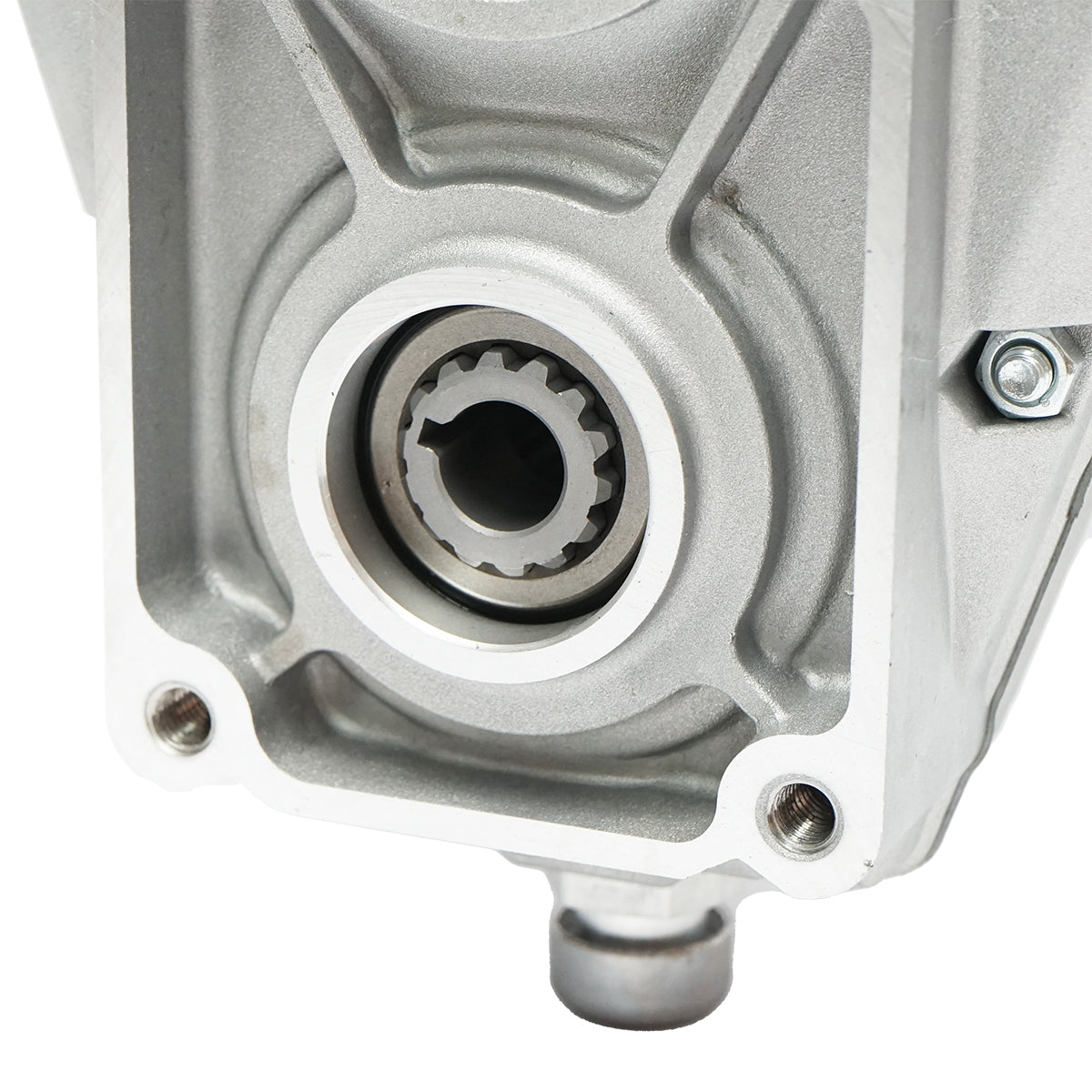 Moltiplicatore di giri in alluminio KM6001 maschio profilo albero standard trattori Z=6 1 3/8 DIN 9611