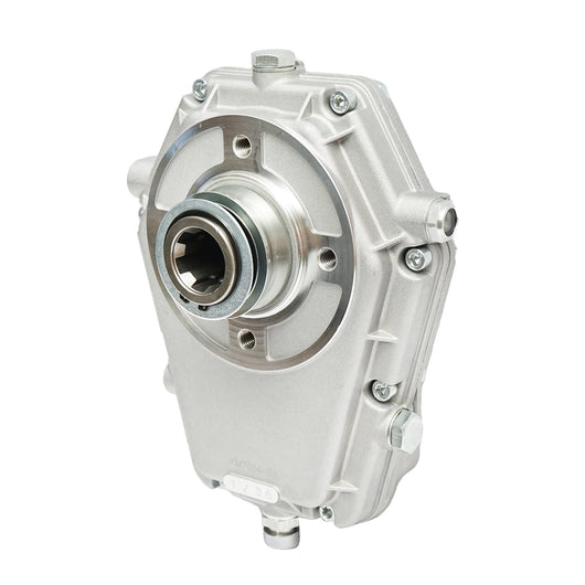 Moltiplicatore di giri in alluminio KM7004 profilo albero standard trattore Z=6 1 3/8 DIN 9611 con serraggio