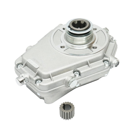 Moltiplicatore di giri in alluminio KM7004 profilo albero standard trattore Z=6 1 3/8 DIN 9611 con serraggio