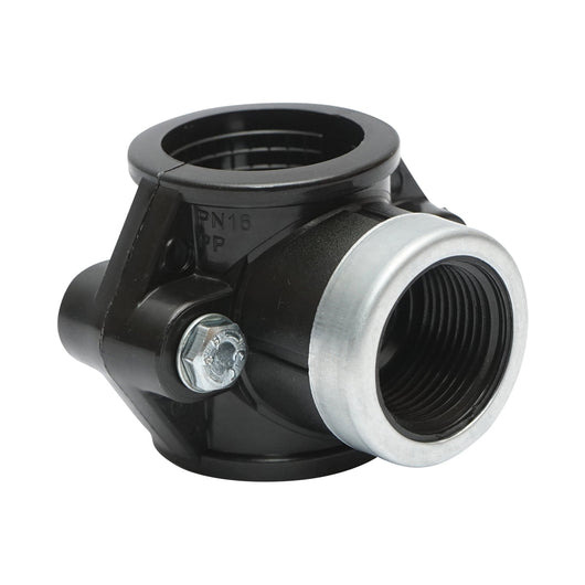 Morsetto di collegamento a compressione D32mm x 3/4, PN16.