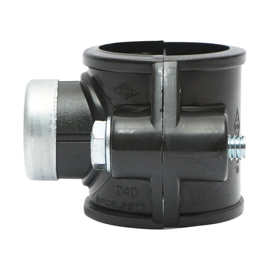 Morsetto di collegamento a compressione D40mm x 1/2 pollici, PN16