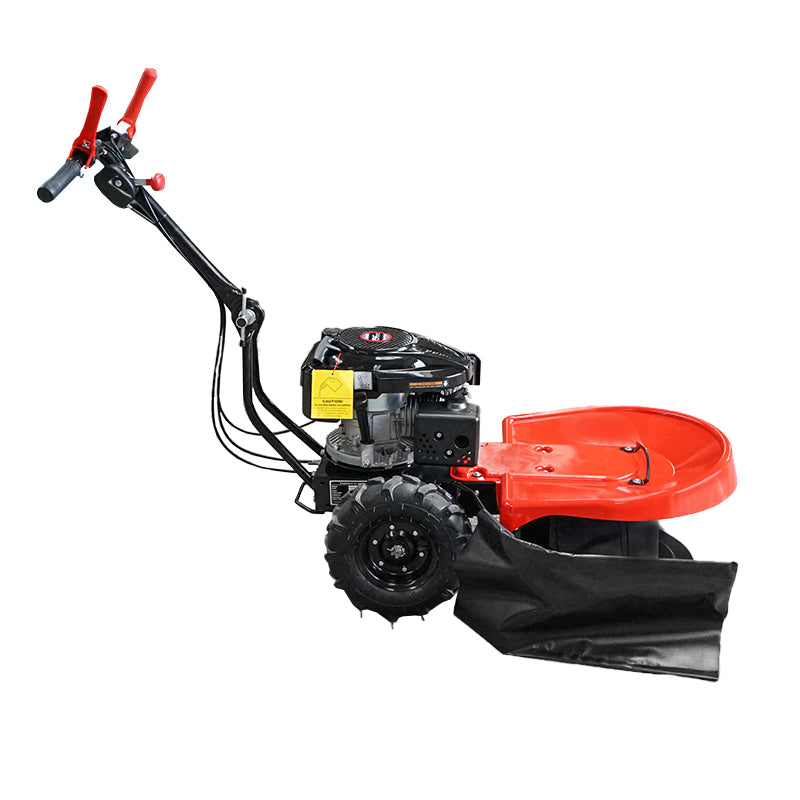 Motofalciatrice rotativa con motore da 196cc, 3 kW, larghezza di lavoro 580mm, 4 lame, MOTOFALCIATRICI CON LAME ROTANTI Breckner Germany