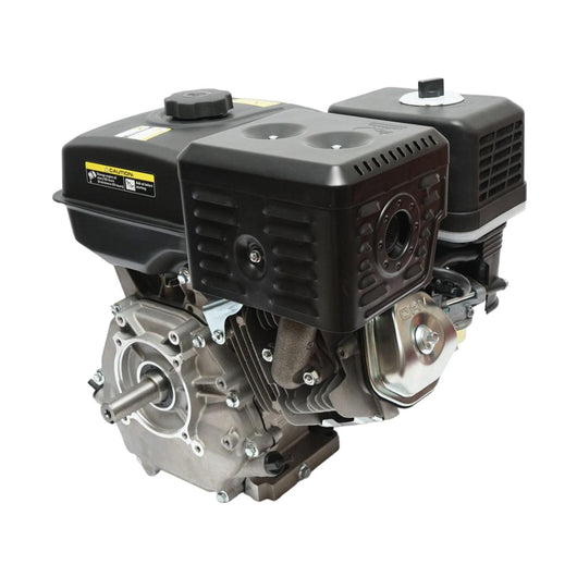 Motore a Scoppio 13 CV 389cc, Motore a Benzina 4 Tempi con Albero cilindrico Ø 25 mm e, Avviamento a Strappo Breckner Germany