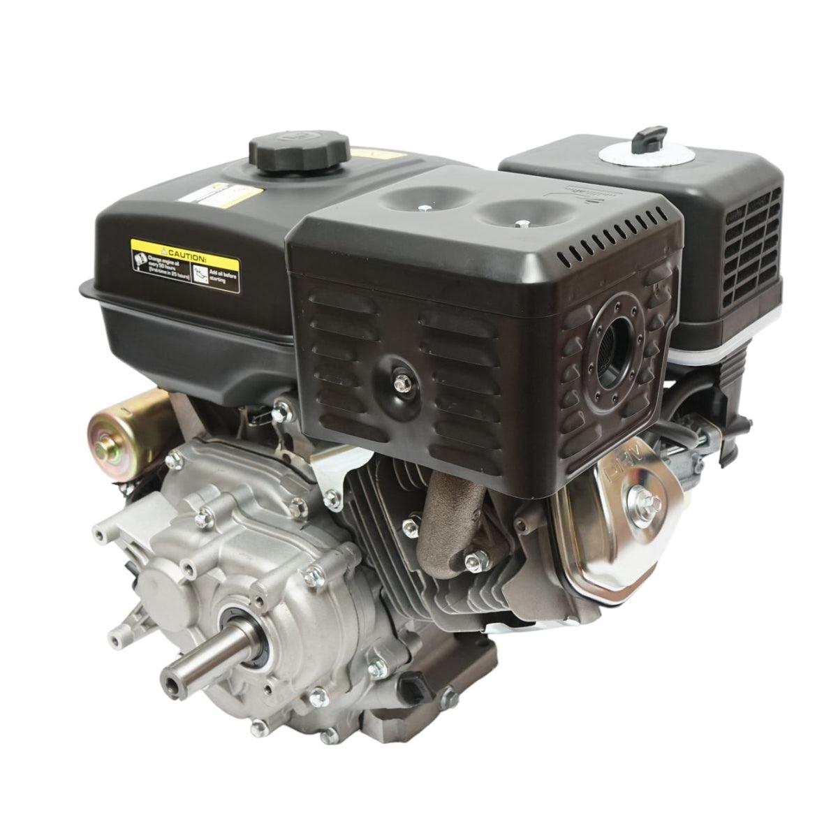 Motore a Scoppio 13 CV 389cc, Motore a Benzina 4 Tempi con Albero Ø 25 mm, Avviamento Elettrico e Avviamento Strappo Breckner Germany