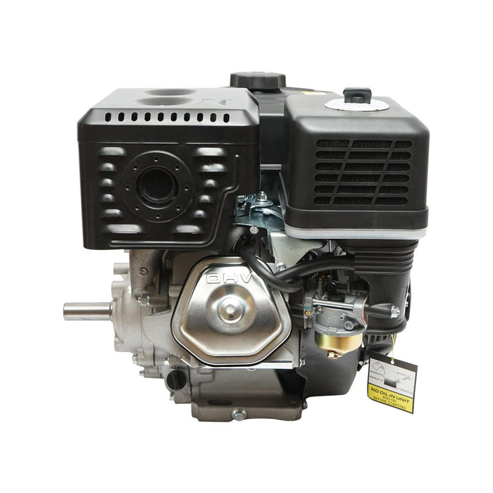 Motore a Scoppio 13 CV 389cc, Motore a Benzina 4 Tempi con Albero Ø 25 mm, Avviamento Elettrico e Avviamento Strappo Breckner Germany