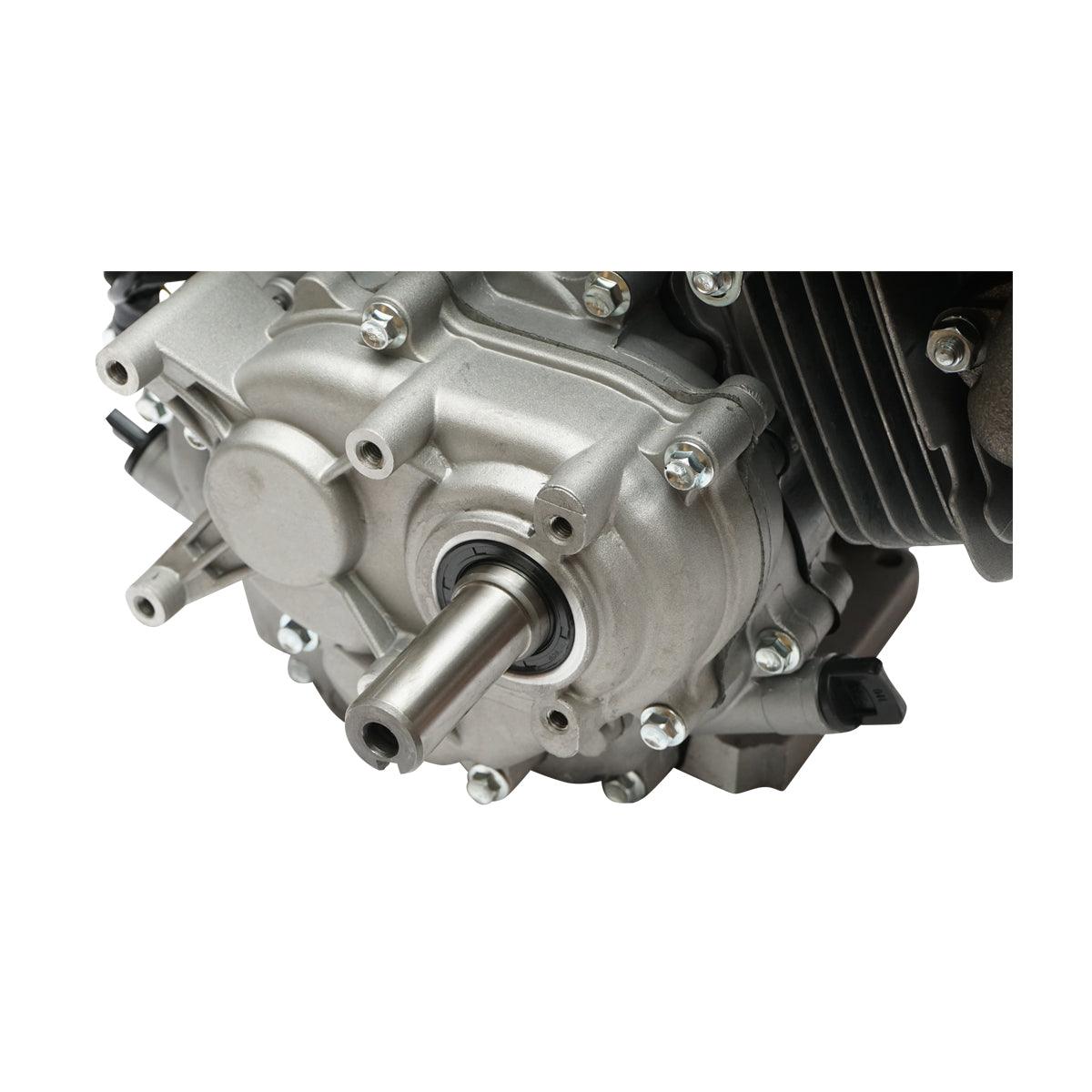 Motore a Scoppio 13 CV 389cc, Motore a Benzina 4 Tempi con Albero Ø 25 mm, Avviamento Elettrico e Avviamento Strappo Breckner Germany