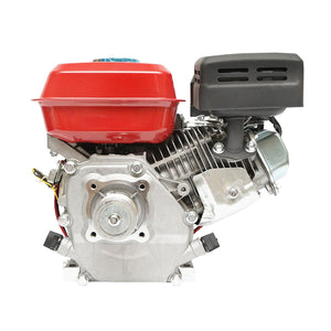 Motore a Scoppio 7.5 CV 196cc, Motore a Benzina 4 Tempi Puleggia, Avviamento a Strappo Breckner Germany