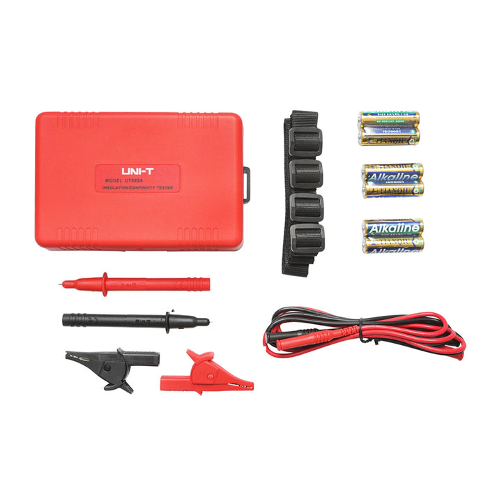 Multimetro digitale, Misuratore di Resistenza di Isolamento UT502A, con 3 funzioni UNI-T