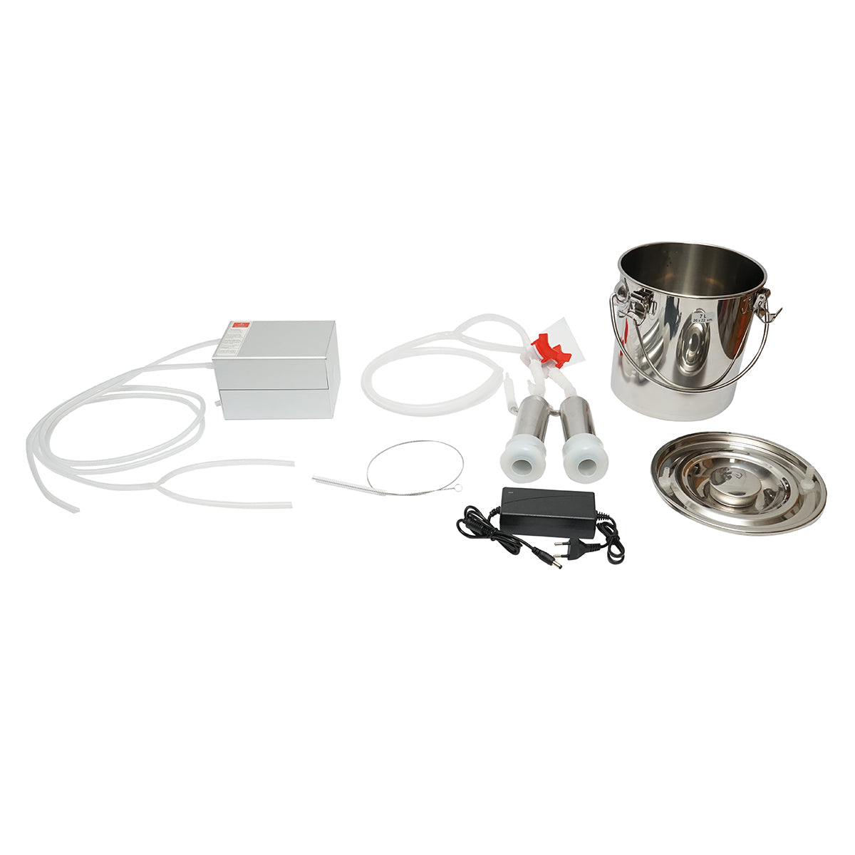 MUNGITRICE 60W con 1 postazione per mucche, serbatoio in acciaio inox da 5L