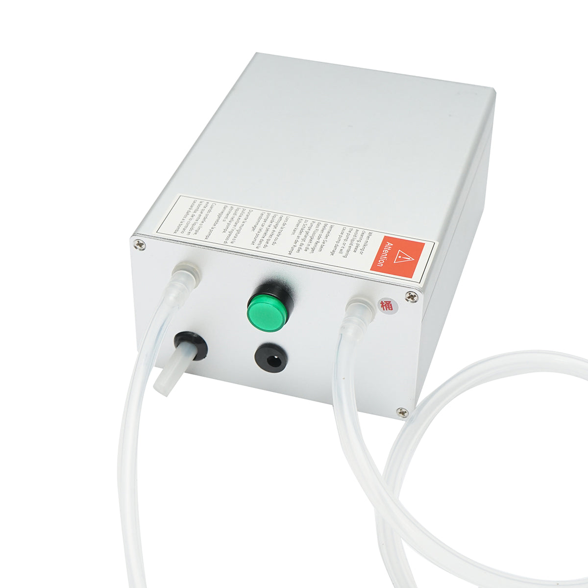 Mungitrice con 1 stazione e fusto in acciaio inox da 5 litri per capre, pecore