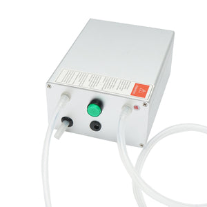 Mungitrice con 1 stazione e fusto in acciaio inox da 5 litri per capre, pecore