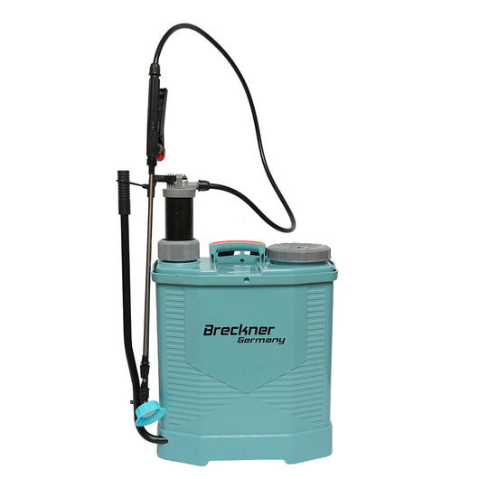 NEBULIZZATORE A SPALLA 18 L POMPA IRRORATRICE SPRUZZATORE Pompa a spalla manuale con serbatoio da 18L, 3 ugelli intercambiabili Breckner Germany