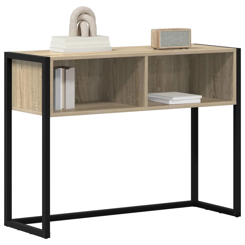 Tavolino | Tavolo laterale Sonoma 100 x 36 x 75 cm Legno multistrato