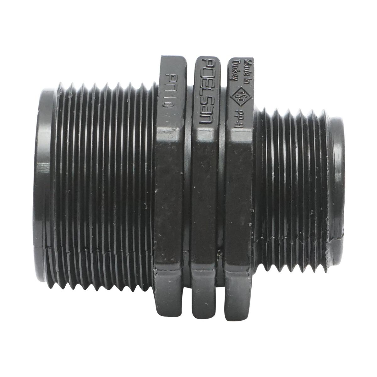 Nipplo riduttore per sistemi di irrigazione, 1 1/4" x 1", PN10, Nipplo, riduzione con filettatura esterna 1 1/4" x 1", PN10