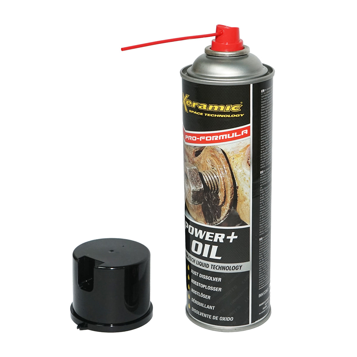 Olio spray Power plus per sbloccafiletti professionale Xeramic da 500ml
